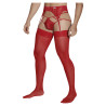 CandyMan Porte-Jarretelles Jockstrap Pinga Rouge